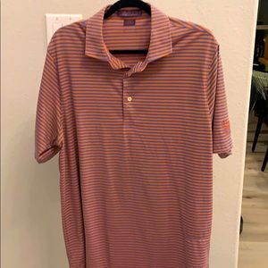 Martin Golf Active Striped Polo